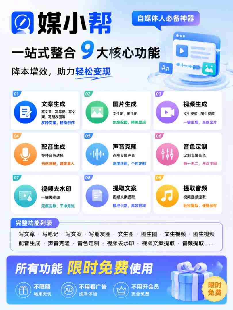 干货!5分钟教你搭建一款《自媒体万能工具箱》,自用引流都不错