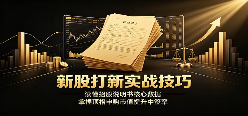 新股打新实战技巧:读懂招股说明书核心数据,拿捏顶格申购市值提升中签率 新股打新实战技巧:读懂招股说明书核心数据,拿捏顶格申购市值提升中签率