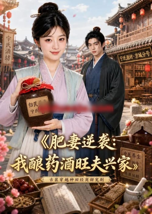 肥妻逆袭：我酿药酒旺夫兴家（49集全）AI短剧 - 海之城短剧