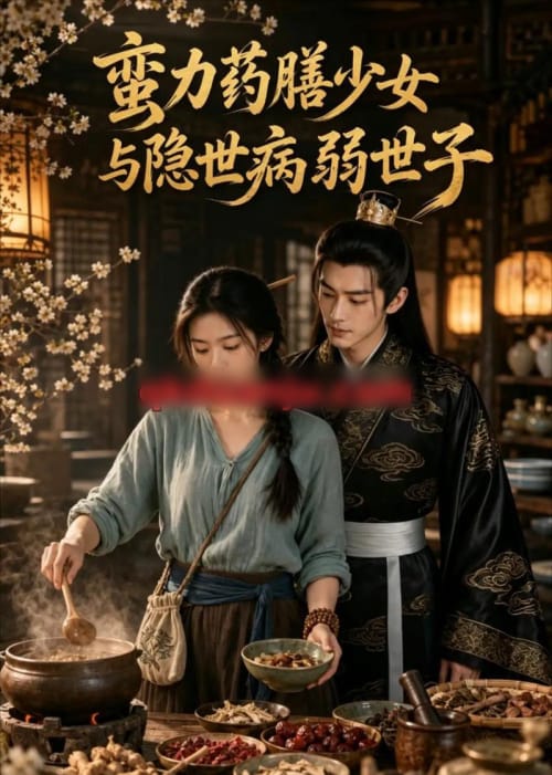 蛮力药膳少女与隐世病弱世子（62集全）AI短剧-海之城短剧项目