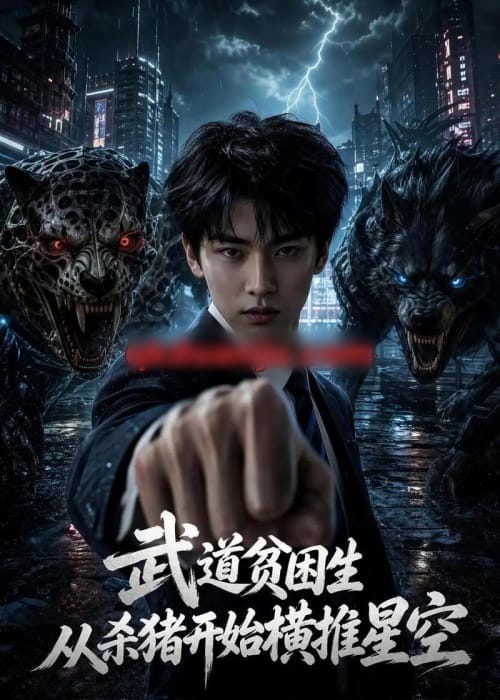 武道贫困生从杀猪开始横扫星空（72集全）AI短剧-海之城短剧项目