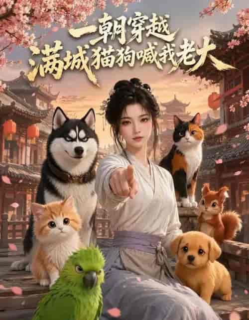 一朝穿越，满城猫狗喊我老大（103集全）AI短剧-海之城短剧项目