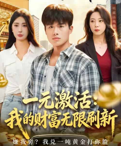 一元激活：我的财富无限刷新（80集全）赵熠城＆关爱妮-海之城短剧项目