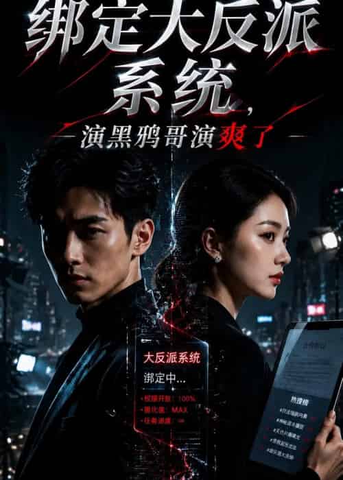 绑定大反派系统，演黑鸦哥演爽了（70集全）AI-海之城短剧项目