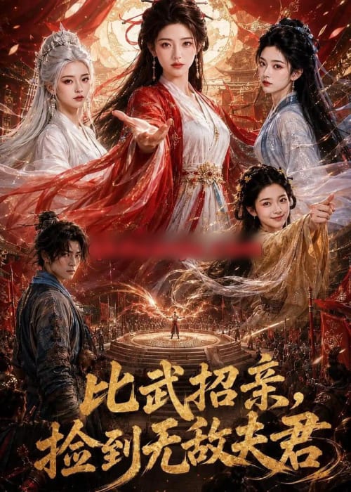 比武招亲，捡到无敌夫君（75集全）AI短剧-海之城短剧项目