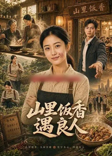 山里饭香遇良人（49集全）AI短剧-海之城短剧项目
