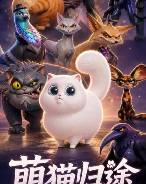 萌猫归途（51集全）动漫-海之城短剧项目