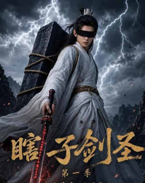 瞎子剑圣第一季，山海藏墟，无眼窥天（148集全）AI-海之城短剧项目