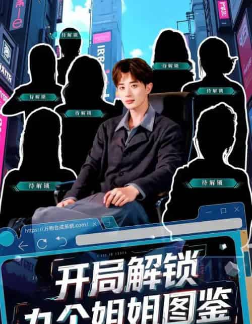 开局解锁九个姐姐图鉴（60集全）胡洋＆王雨苒-海之城短剧项目