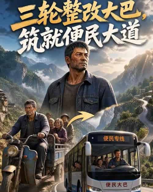 三轮整改大巴，筑就便民大道（45集全）AI-海之城短剧项目