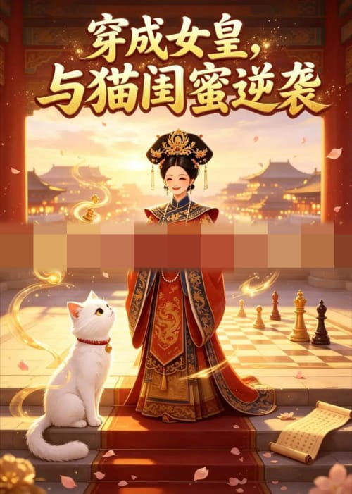 穿成女皇与猫闺蜜逆袭（20集全）AI短剧-海之城短剧项目
