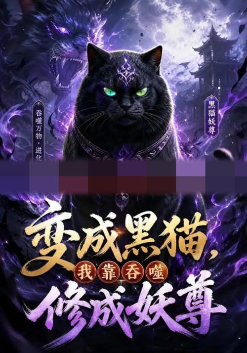 变成黑猫，我靠吞噬修成妖尊（141集全）AI短剧-海之城短剧项目