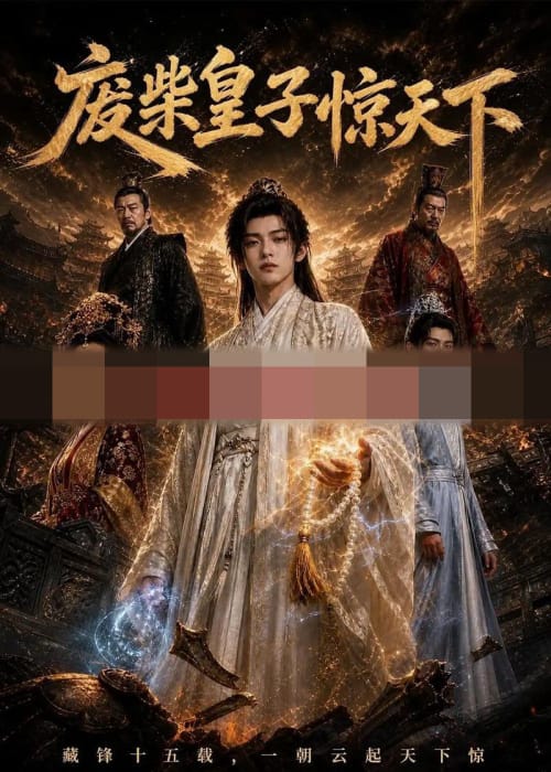 废柴皇子惊天下（50集全） AI短剧-海之城短剧项目