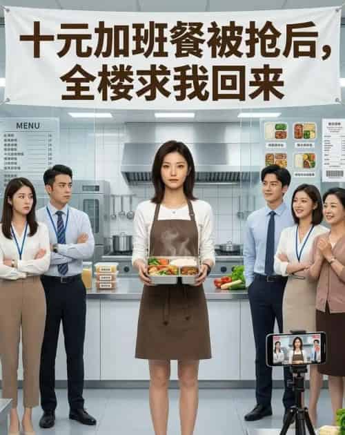 十元加班餐被抢后，全楼求我回来（62集全）Ai-海之城短剧项目