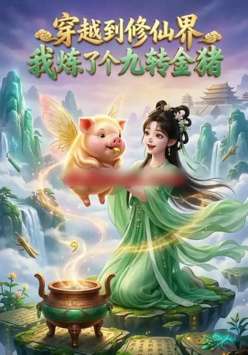 穿越到修仙界，我炼了个九转金猪（39集全）动漫-海之城短剧项目