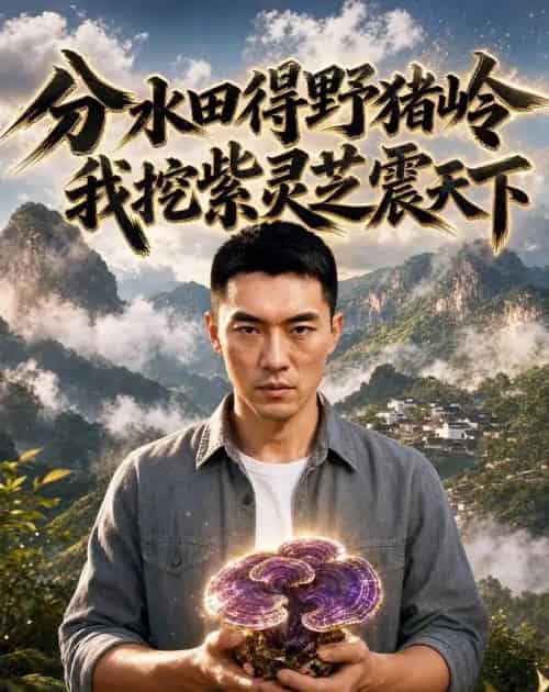 分水田得野猪岭,我挖紫灵芝震天下 分水田得野猪岭,我挖紫灵芝震天下