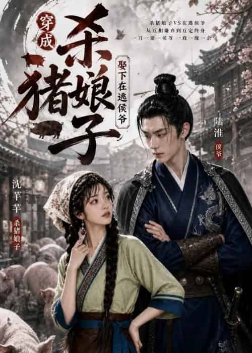 穿成杀猪娘子，救下在逃侯爷（60集全）AI-海之城短剧项目