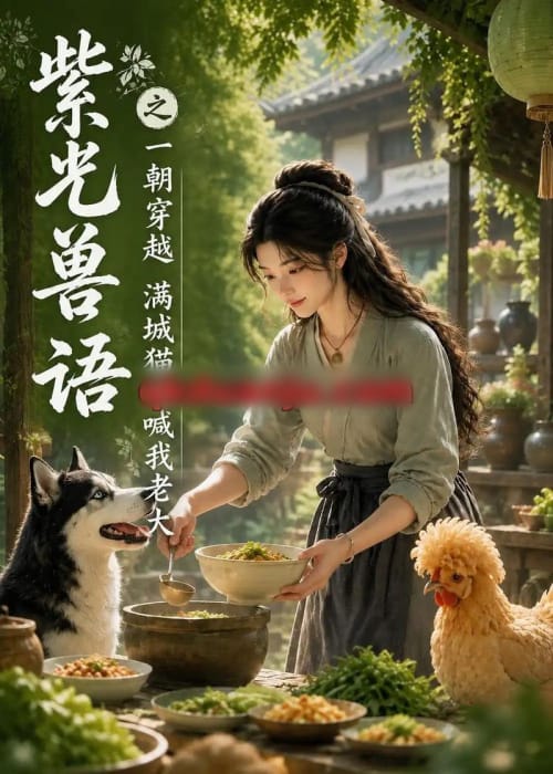 紫光兽语之一朝穿越满城猫狗喊我老大（61集全）AI短剧-海之城短剧项目