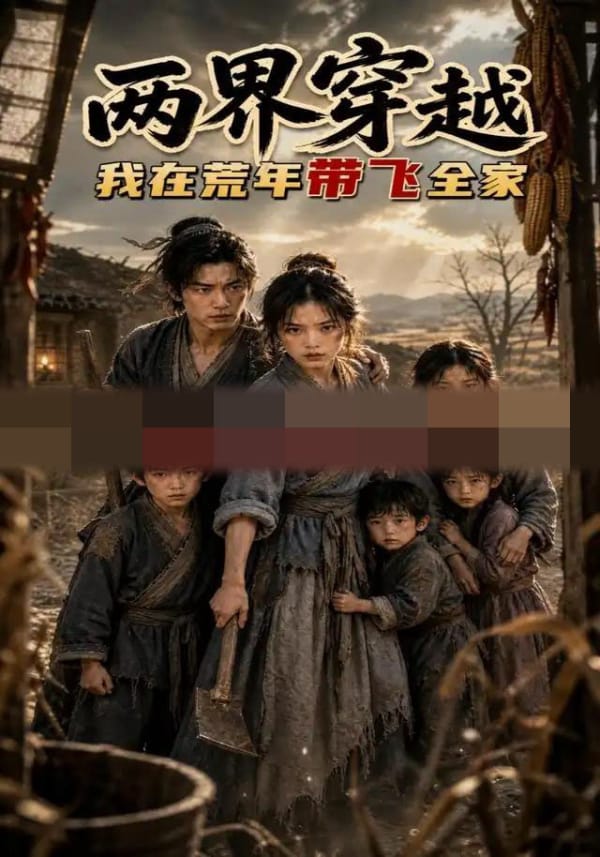 两界穿越，我在荒年带飞全家（61集全）AI短剧-海之城短剧项目
