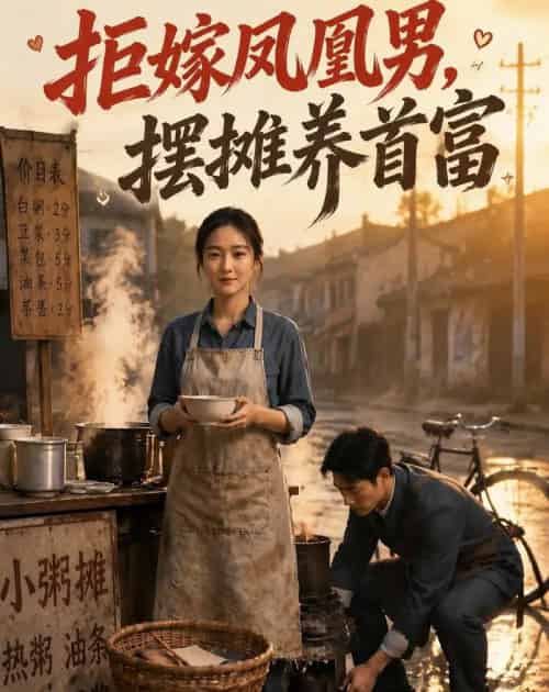 拒嫁风凰男，摆摊养首富（50集全）AI-海之城短剧项目
