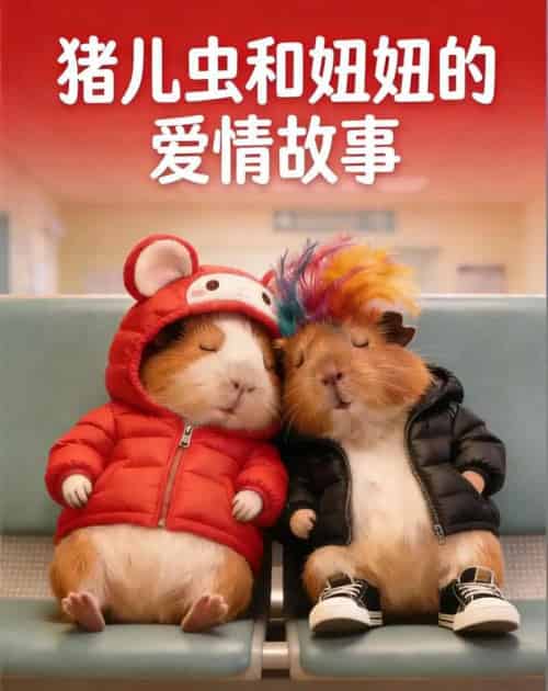 猪儿虫和妞妞的爱情故事（72集全）AI-海之城短剧项目