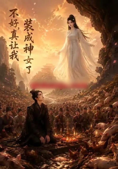 不好，真让我装成神女了（46集全）AI短剧-海之城短剧项目