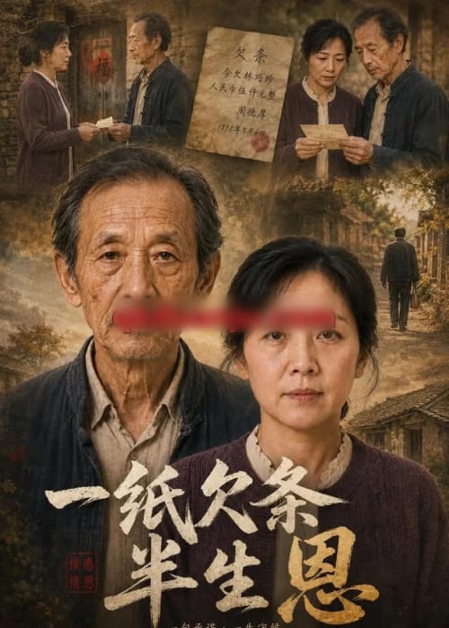 一纸欠条半生恩（40集全）AI短剧-海之城短剧项目