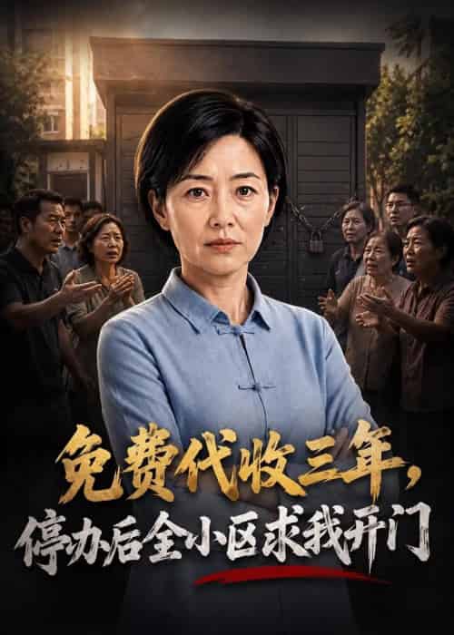 免费代收三年，停办后全小区求我开门（31集全）AI-海之城短剧项目