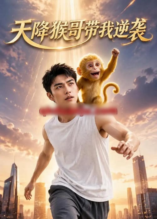 天降猴哥带我逆袭（26集全）AI短剧-海之城短剧项目