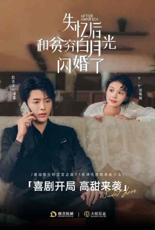 失忆后和贫穷白月光闪婚了（73集全）段美洋＆左一 - 海之城短剧