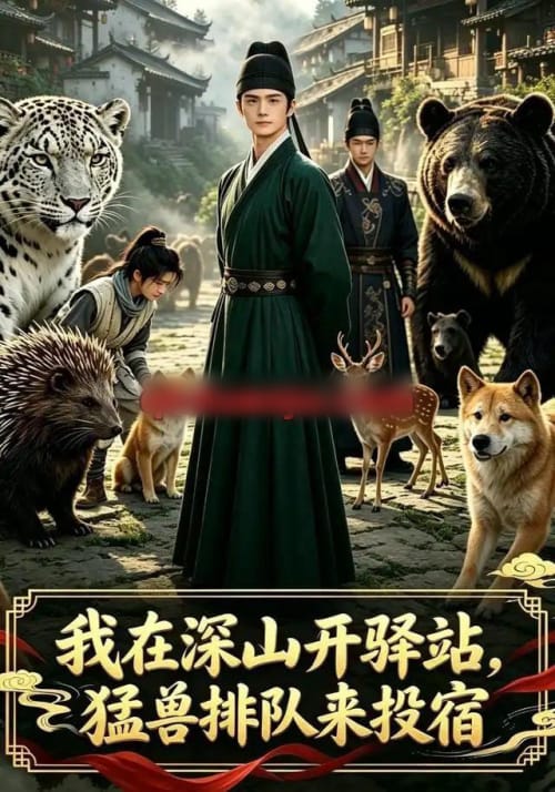 我在深山开驿站，猛兽排队来投宿（65集全）AI短剧-海之城短剧项目
