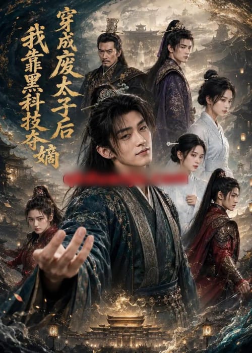 穿成废太子后我靠黑科技夺嫡（78集全）AI短剧-海之城短剧项目