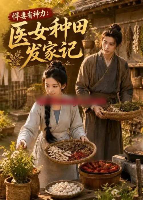 悍妻有神力：医女种田发家记（80集全）AI短剧-海之城短剧项目