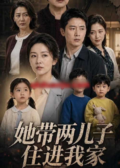 她带两儿子住进我家（78集全）AI短剧-海之城短剧项目