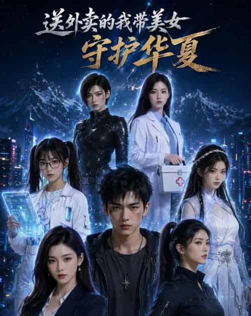 送外卖的我带美女守护华夏（60集全）AI-海之城短剧项目