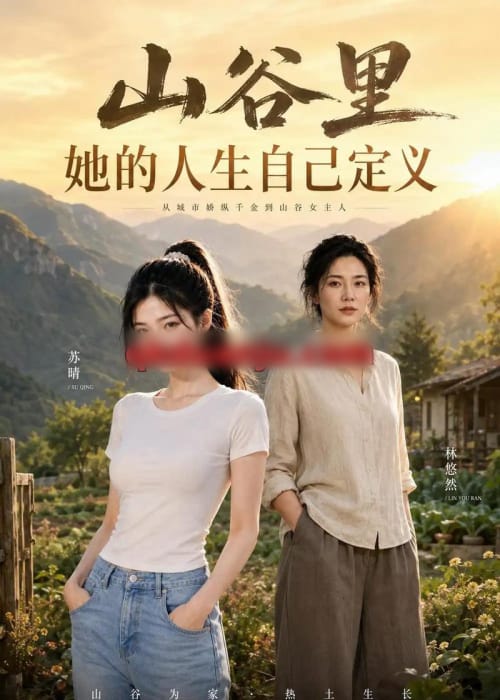 山谷里：她的人生自己定义（36集全）AI短剧-海之城短剧项目
