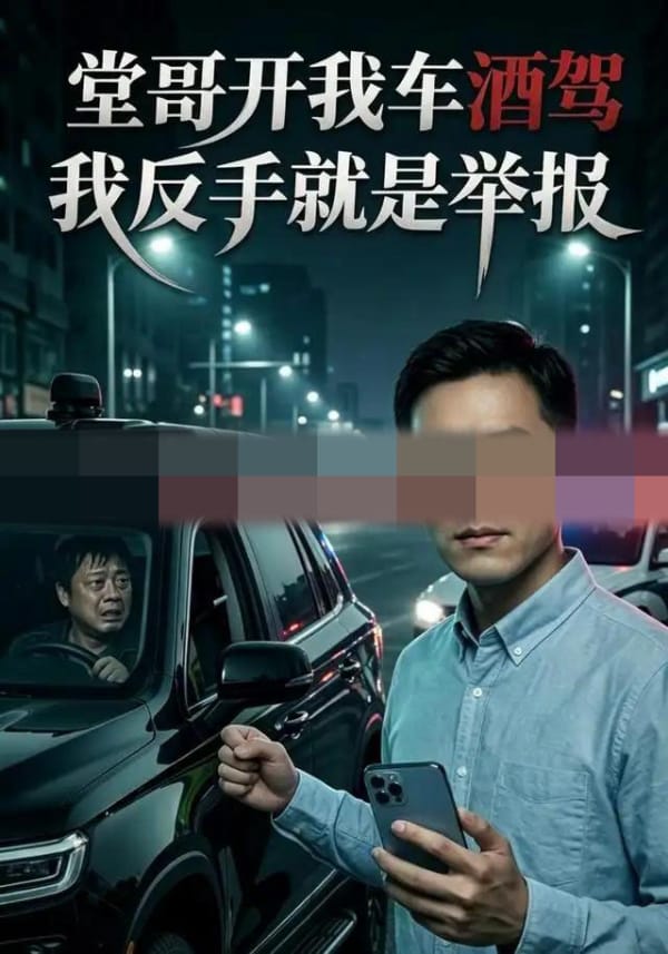 堂哥开我车酒驾：我反手就是举报（40集全） AI短剧-海之城短剧项目