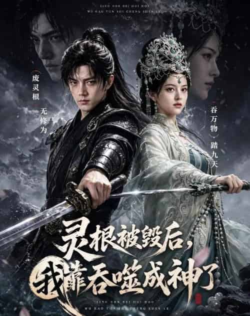 灵根被毁后，我靠吞噬成神了（71集全）AI-海之城短剧项目