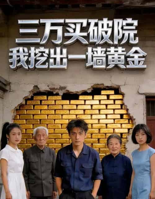 三万买破院我挖出一墙黄金（76集全）-海之城短剧项目