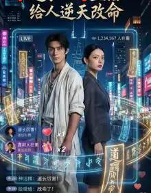 道长他靠直播给人逆天改命（44集全）AI-海之城短剧项目