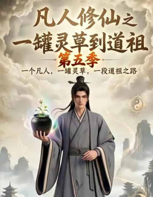 凡人修仙之一罐灵草到道祖第五季（64集全）动漫-海之城短剧项目