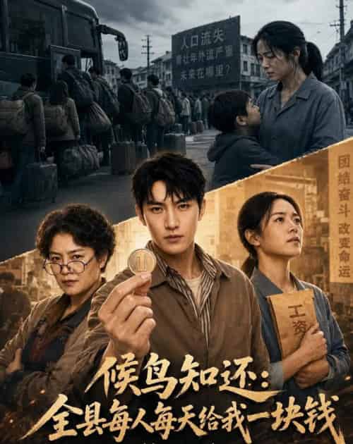 候鸟知还：全县每人每天给我一块钱第二季（72集全）AI-海之城短剧项目