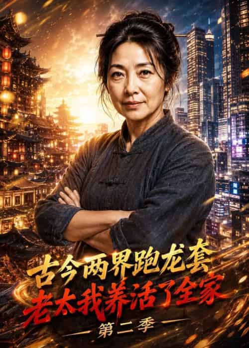 古今两界跑龙套，老太我养活了全家第二季（32集全）AI-海之城短剧项目