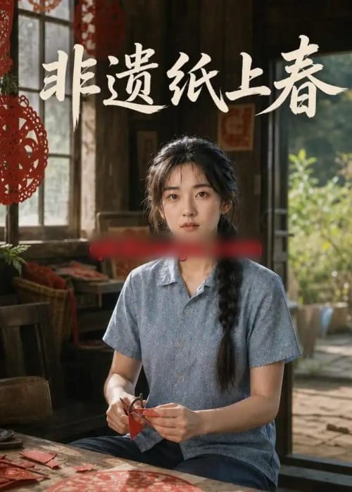 非遗纸上春（46集全）AI短剧-海之城短剧项目