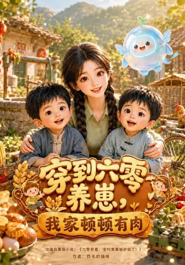 穿到六零养崽我家顿顿有肉（100集）-海之城短剧项目