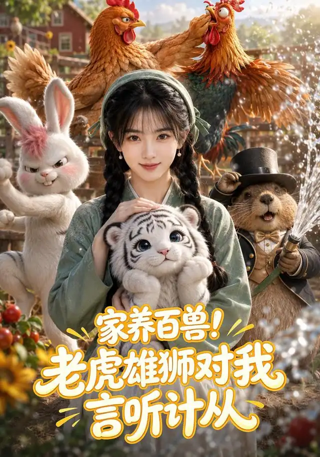 家养百兽老虎雄狮对我言听计从（60集） - 海之城短剧