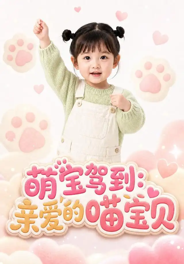 萌宝驾到亲爱的喵宝贝（89集）AI短剧-海之城短剧项目