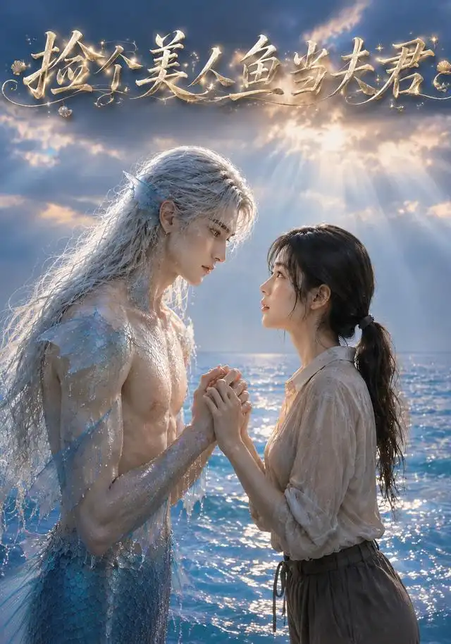 捡个美人鱼当夫君（68集）AI短剧-海之城短剧项目