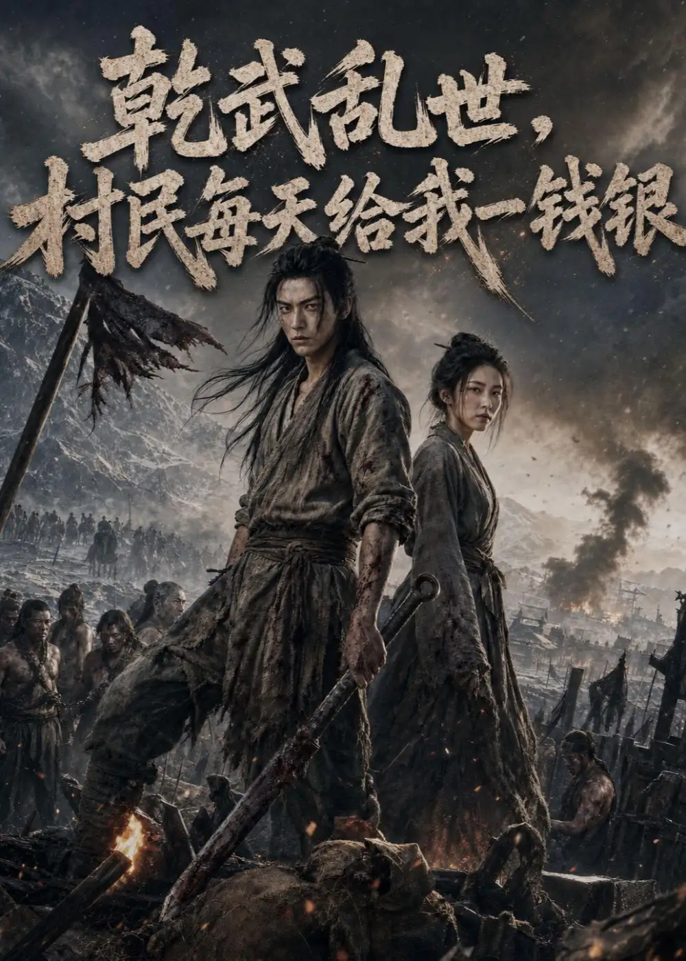 乾武乱世村民每天给我一钱银（61集）-海之城短剧项目