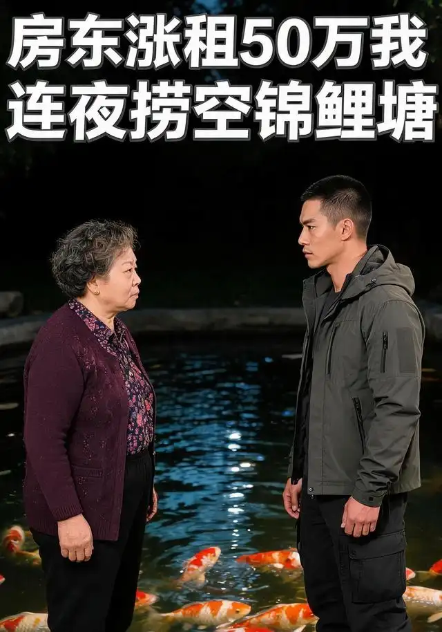 房东涨租50万我连夜捞空锦鲤塘（76集）AI短剧-海之城短剧项目